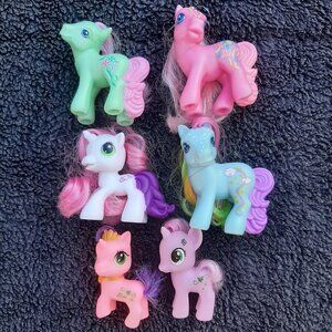 My Little Pony Lot (6) 2.5" to 3"